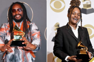 (L-R) Grammy Award Winners - Kabaka Pyramid, Koffee