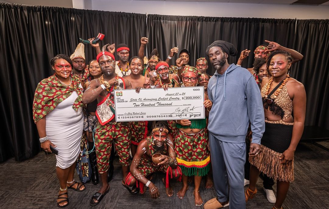 Buju Banton Donates Over  Million to Accompong Maroons to Assist with Economic Development