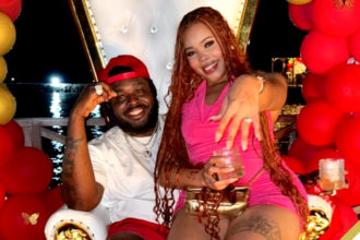 Jah Vinci and his fiancé Stacy