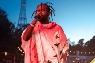 Popcaan performing at Crystal Palace Bowl in London