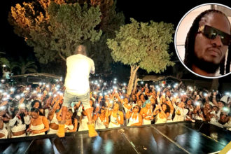 Aidonia Performing at Caribbean Rocks in Malta