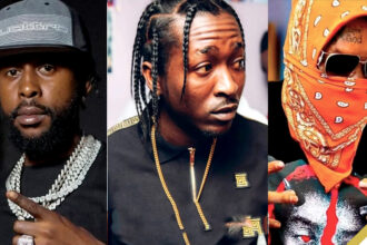 (L-R) Popcaan, Blak Ryno, Vybz Kartel