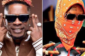 (L-R) Shatta Wale, Vybz Kartel