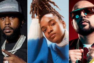 (L-R) Popcaan, Koffee, Sean Paul