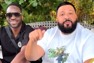 Bounty Killer and DJ Khaled in Miami. Florida