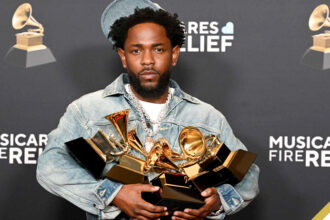 Kendrick Lamar at the 67th Grammy Awards