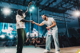 Vybz Kartel and Drake at Wireless Festival 2025