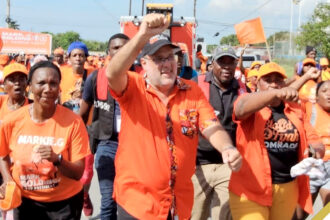 Leader of the Opposition Mark Golding