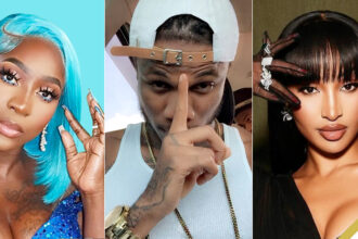 (L-R) Spice, Masicka, Shenseea