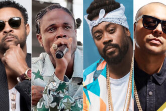 (L-R) Shaggy, Masicka, Beenie Man, Sean Paul