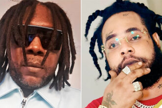 (L-R) Vybz Kartel, Squash