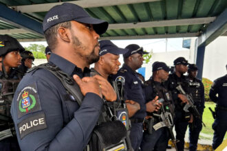 Members of the Jamaica Constabulary Force
