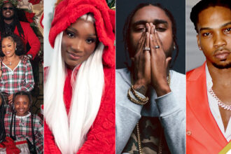 (L-R) Jah Vinci & Family, Nordia Mothersille, Notnice, D'Yani