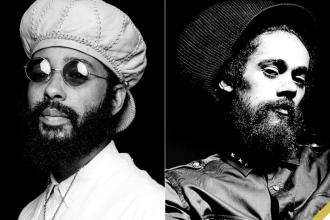 (L-R) Protoje, Damian 'Jr. Gong' Marley