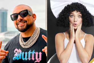 (L-R) Sean Paul, Sia