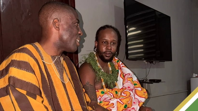 Popcaan Crowned Sub-Chief in Ghana — Ceremony Honours the Artiste as a ‘Great Warrior Chief’