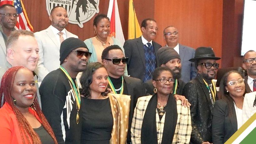 Vybz Kartel, Beenie Man, Busy Signal, Spragga Benz and Wayne Wonder Honoured by the City of Lauderhill for Their Humanitarian Work