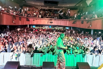 Aidonia Performing at the Howard Theatre in Washington DC