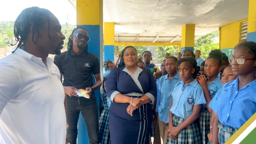 Christopher Martin, Hyundai Jamaica Step In to Assist Hurricane-Hit Students Ahead of Exam Season