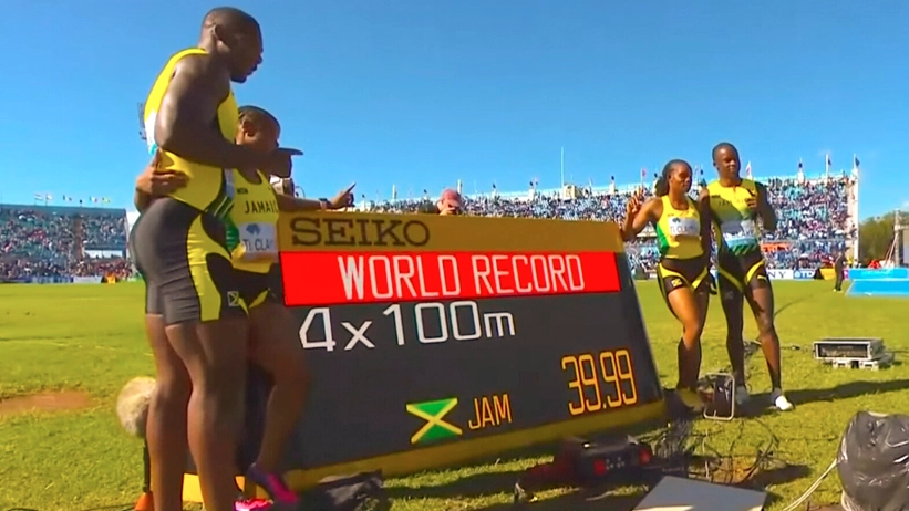 Jamaica Breaks Mixed 4x100m World Record at the World Athletics Relays in Stunning Heat Performance