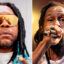 (L-R) Vybz Kartel, Jah Cure